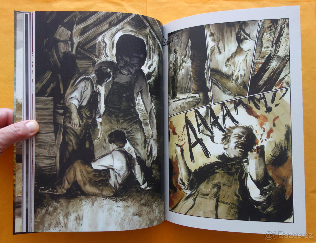 komiks horor Údolí zrůd- scénář Steve Niles kresba Greg Ruth - 10