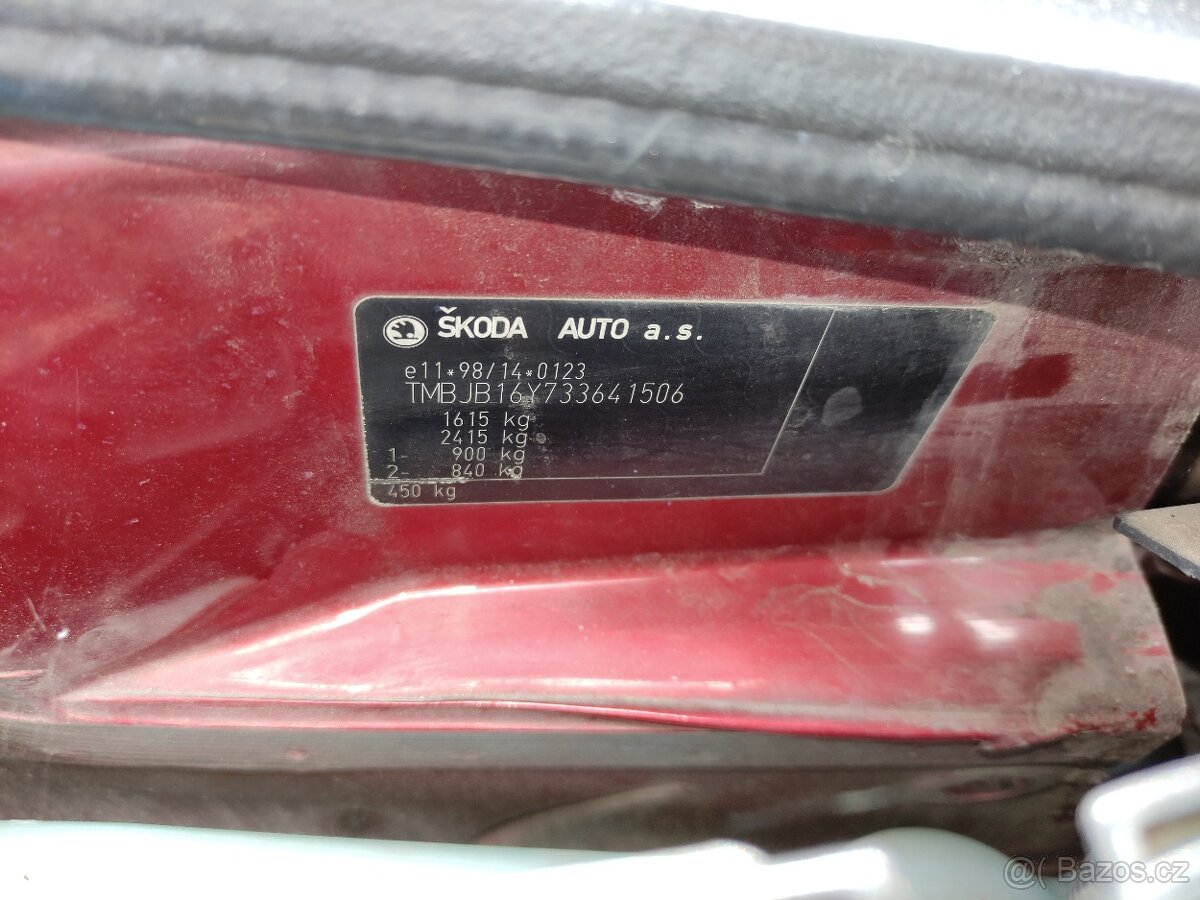 Škoda Fabia 1 1.4 MPi 50 kW - 10