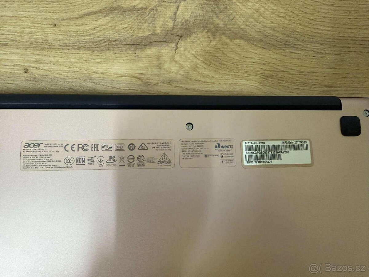 Notebook ACER Swift1 SF113-31 - 10