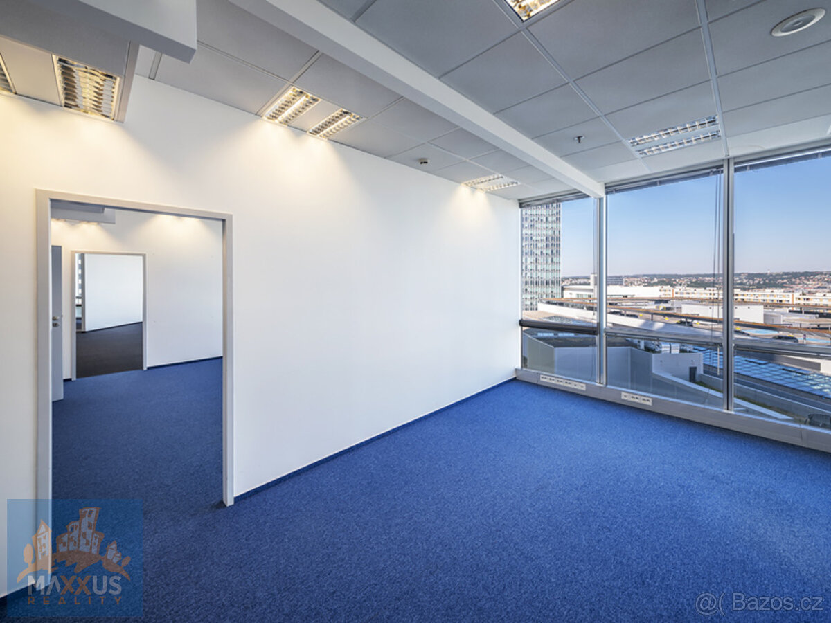 Pronájem kancelářských prostor (266 m2), ul. Na Strži, Praha - 10