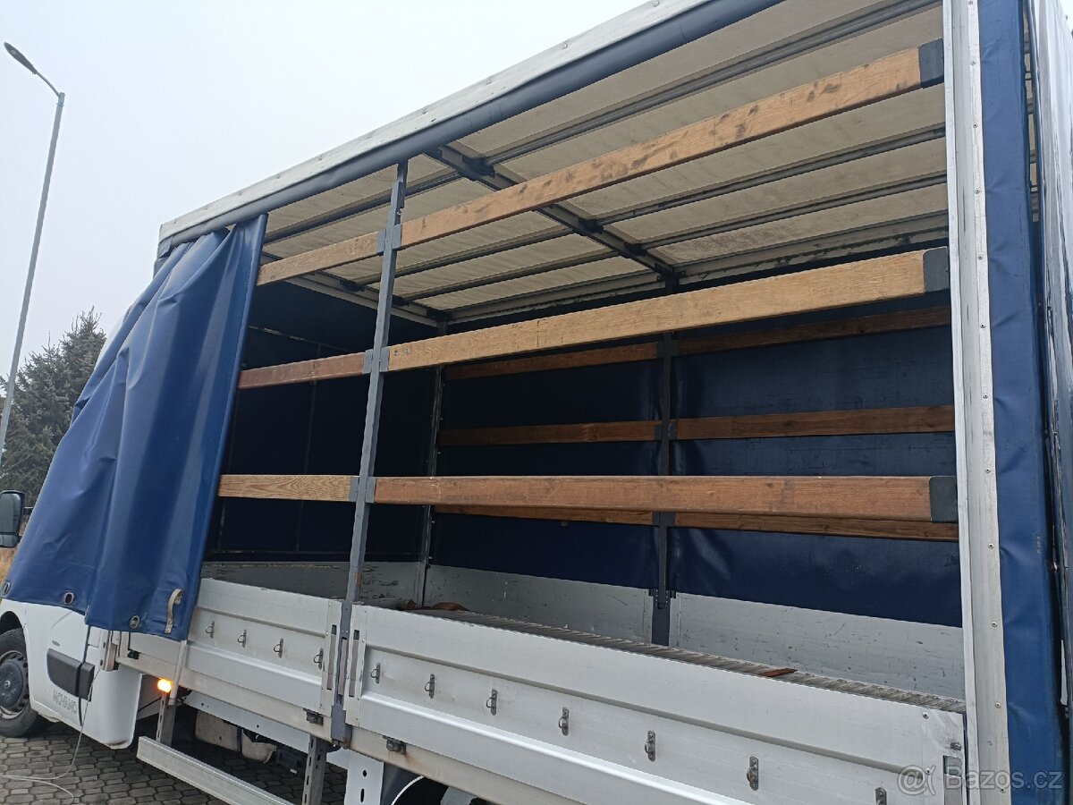 2017 Opel Movano plachta 8 ep, shrnovačka, STK do 2028 - 10