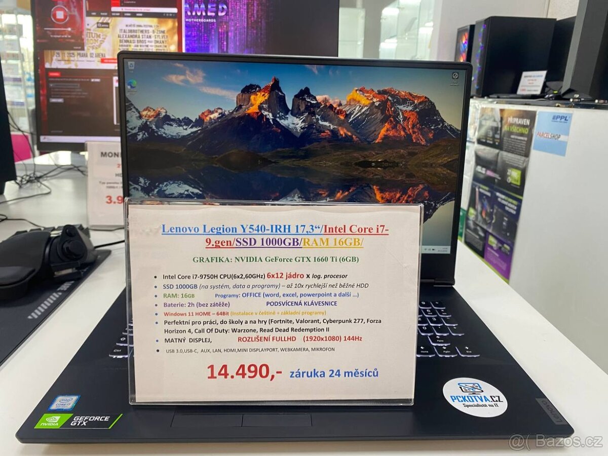 Lenovo Legion Y540-IRH 17,3“/Intel Core i7-9.gen/SSD 1000GB/ - 10