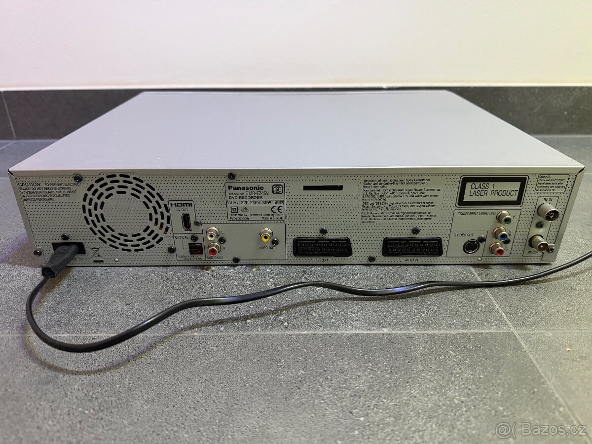 Combo rekordér Panasonic DMR-EZ45V s HDMI - 10