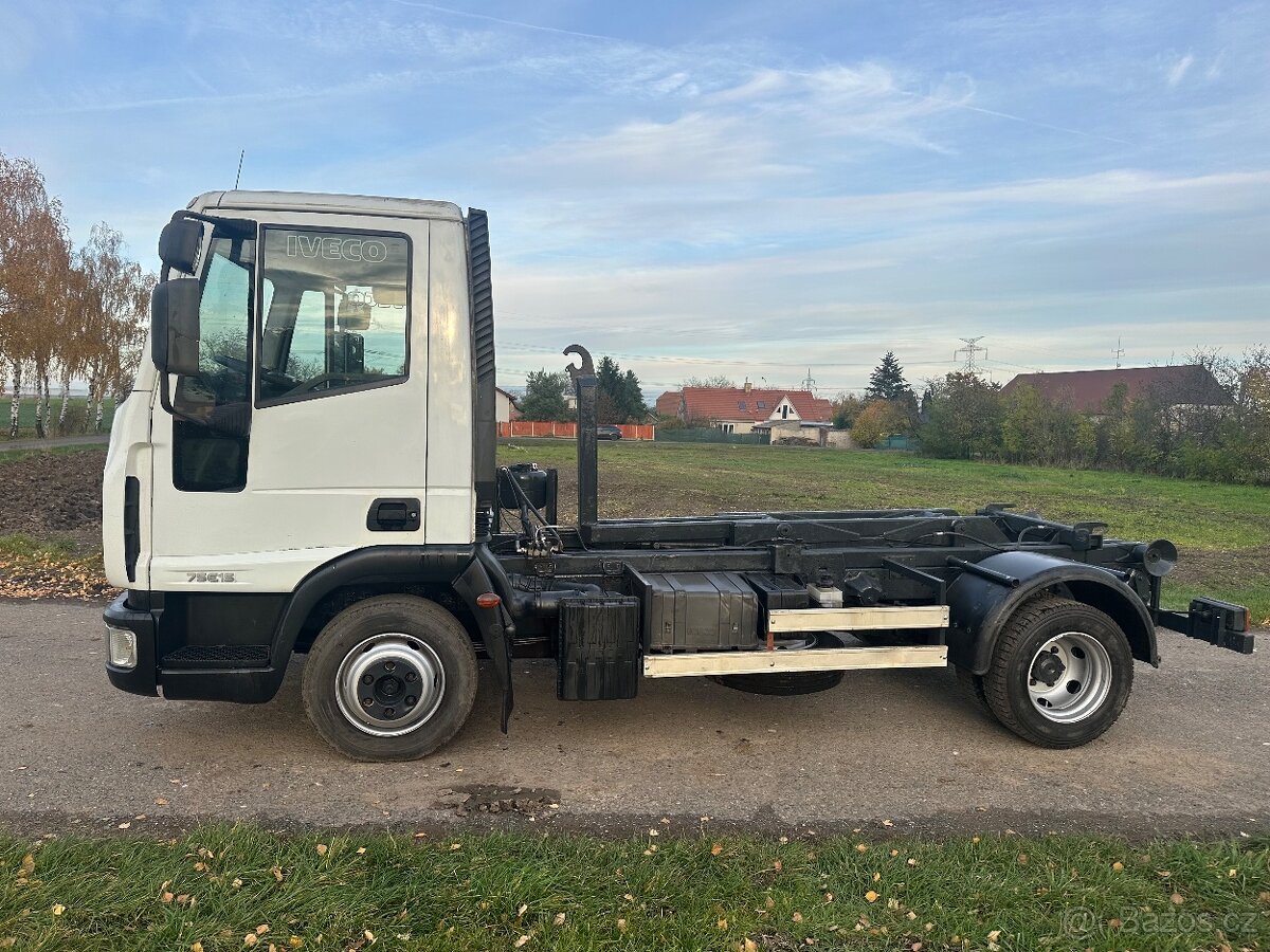Iveco Eurocargo 75E15 hákový nosič kontejnerů - 10