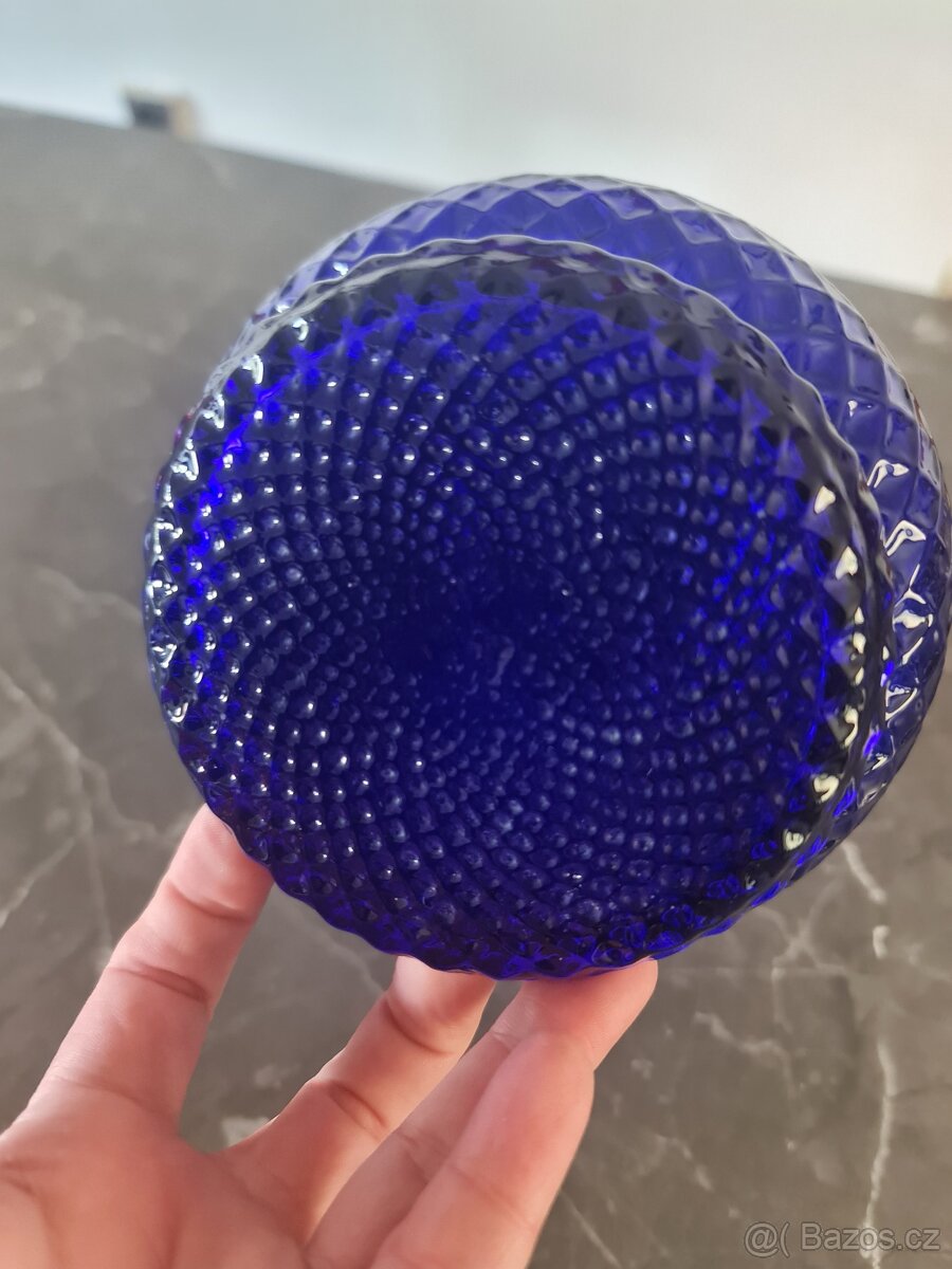 Starožitný skleněný džbán - 10