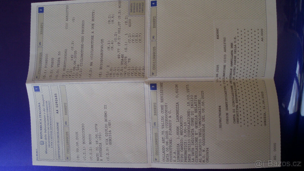 Piaggio Vespa 50 V5B3 - 10