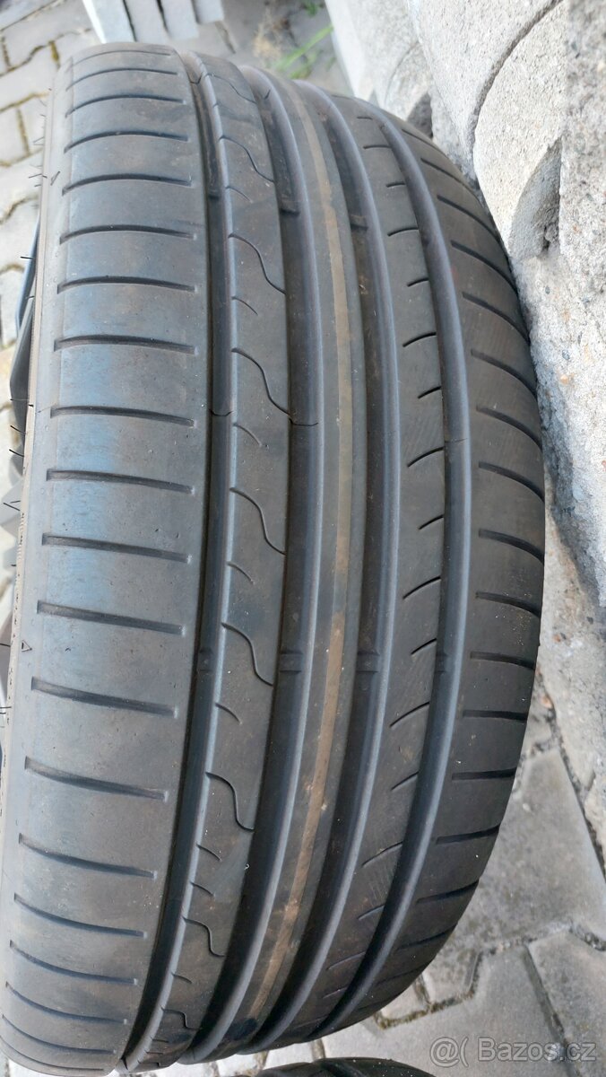 Alu kola 5x112 r17.Černe vw škoda audi Seat - 10
