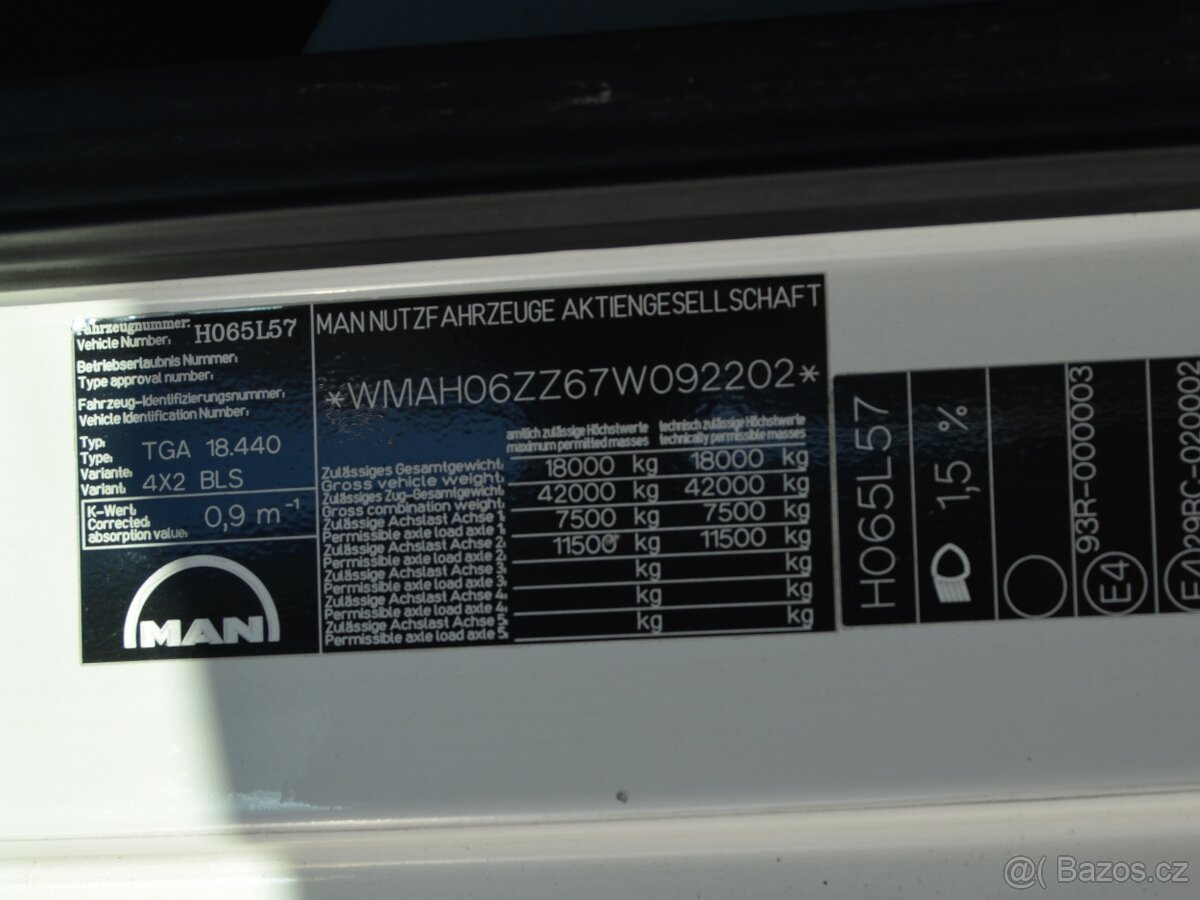 MAN TGA 18.440 4x2 - tahač - 10