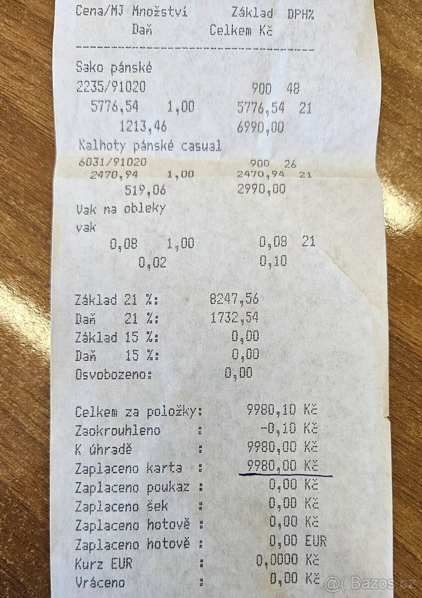 Oblek do tanečních zn. STONES, vel. 48 - 10