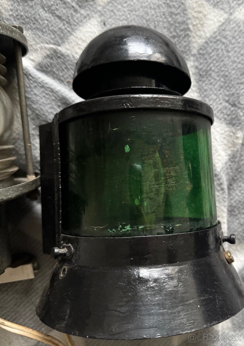 dvě staré lodní lampy funkční-nabídněte - 10
