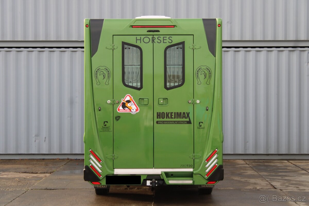 Renault Master 2.3,PŘEPRAVNÍK KONÍ THEAULT,KLIMA,ČR,1.MAJ - 10