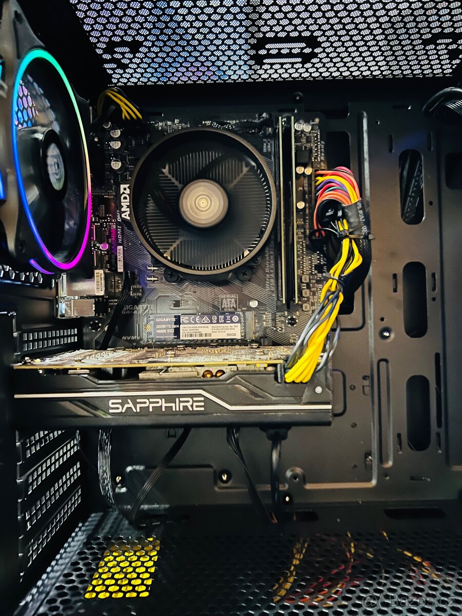 Herní pc Ryzen 5, 16GB DDR4, 2TB SSD+HDD, RX 570, Win 11 - 10