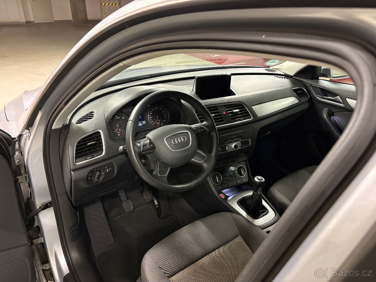 Audi Q3 2.0 TDI/110 kW/6°manuál/servis. kn./navi/ČR/194 tkm - 10