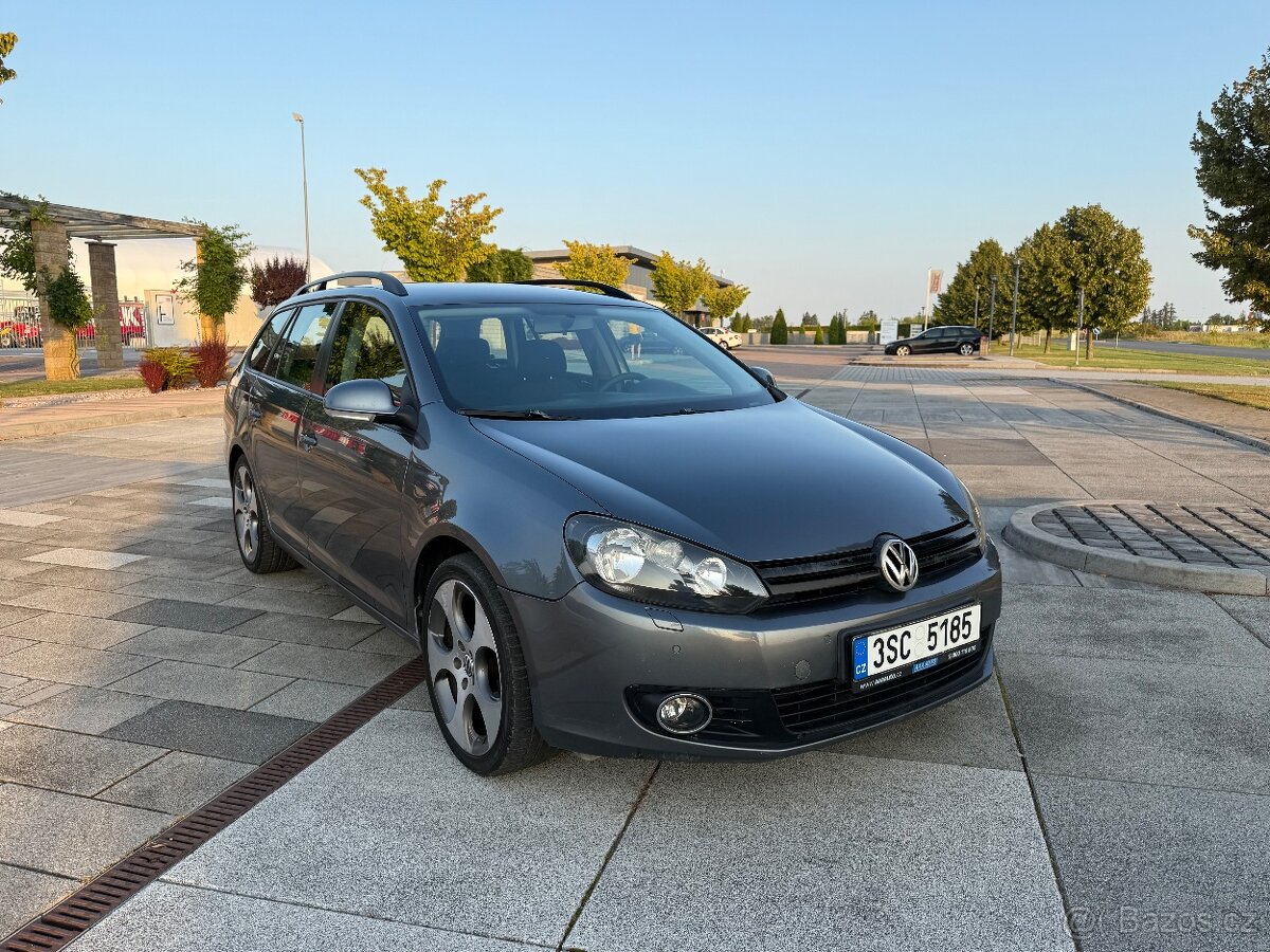 Vw Golf 6 combi - 2009 - 1.6tdi 77kW - tažné - alu kola 18" - 10