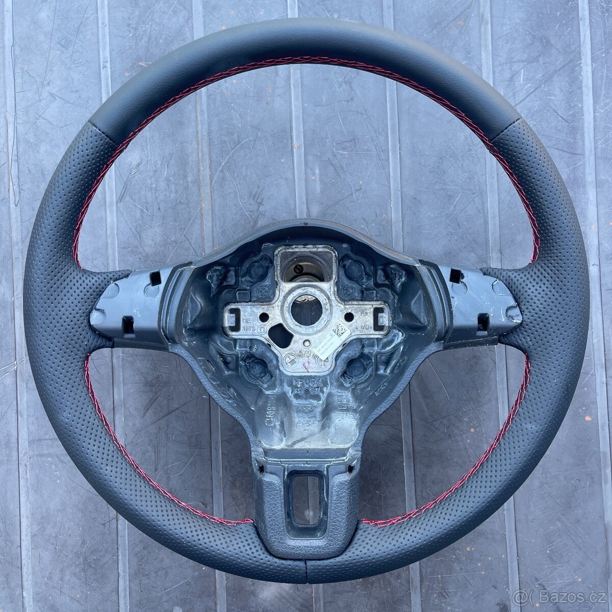 Vw Polo 6R/Caddy nový kožený volant - 10