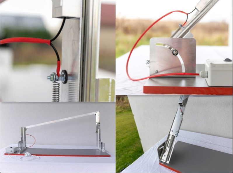 Řezačka polystyrenu 104x27cm s vertikálním drátem - 10