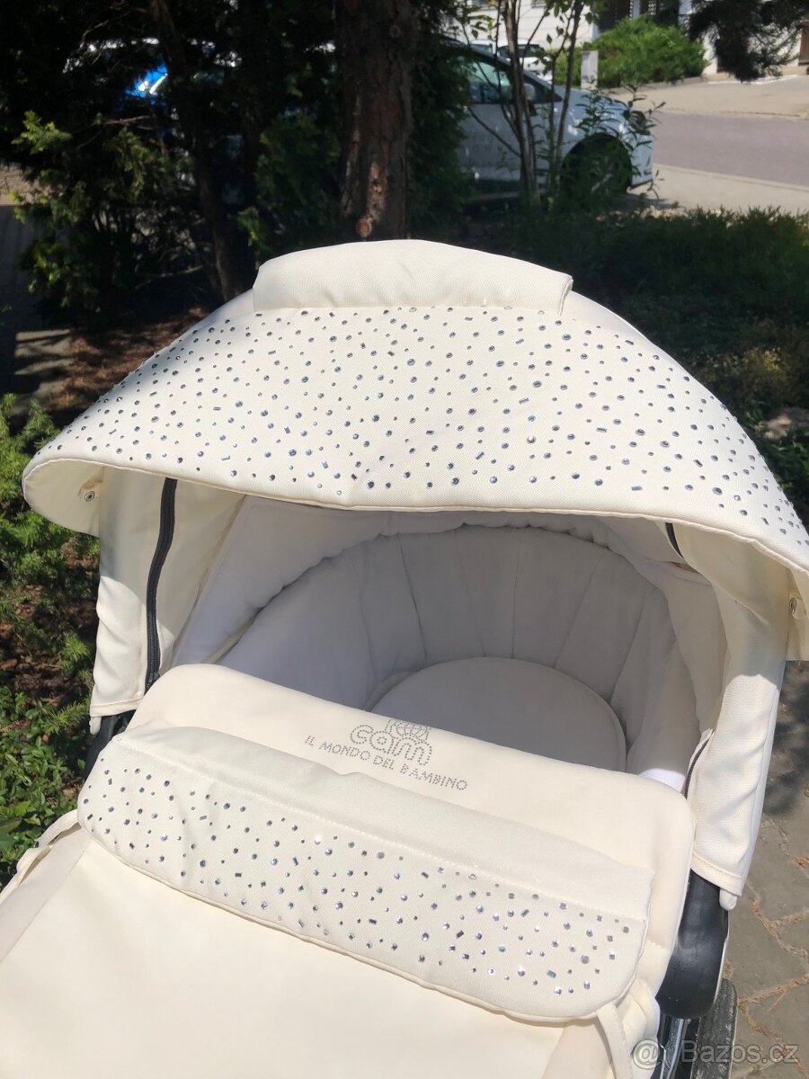 Kočár včetně vajíčka, italská značka CAMI - 10