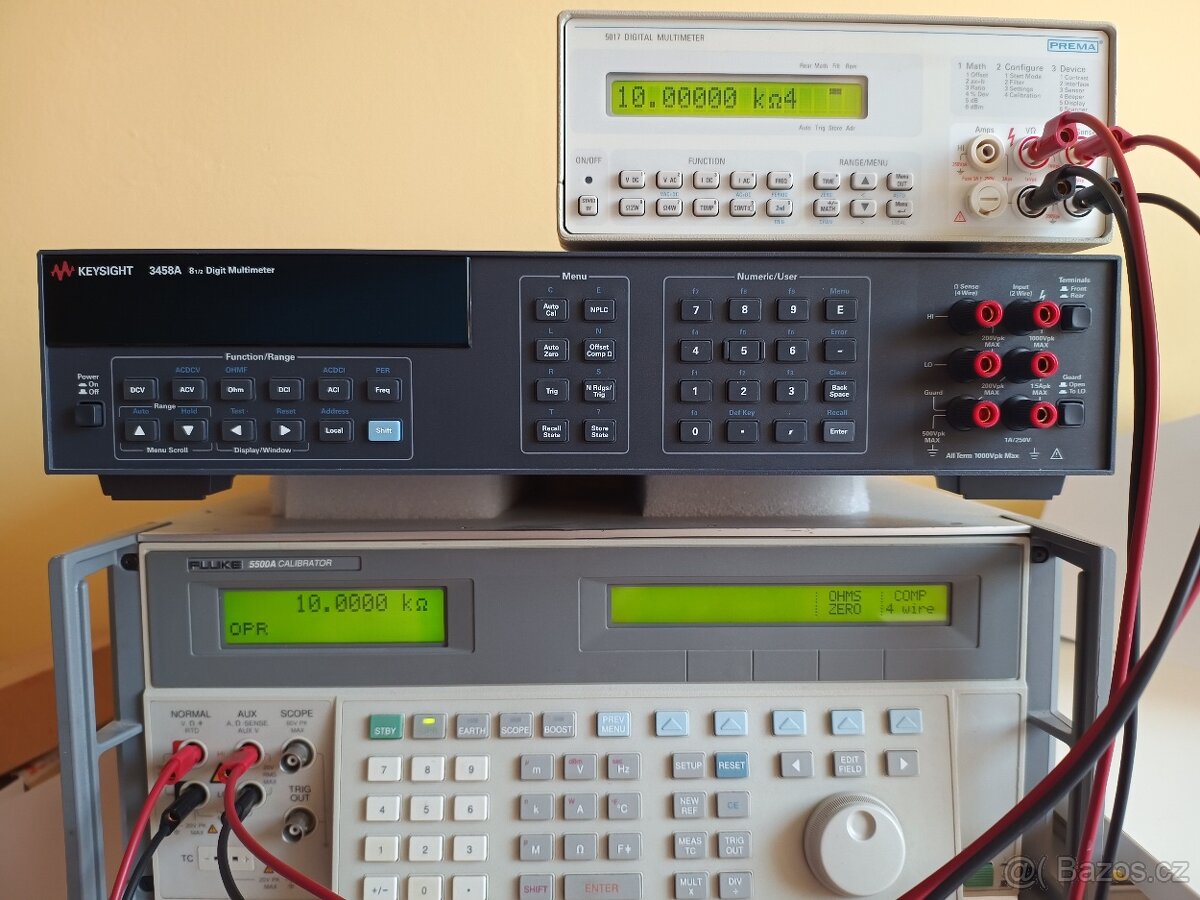# Přesný 7½ místný multimetr PREMA 5017 # - 10