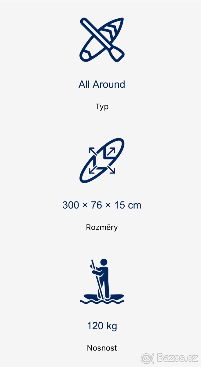 Master paddleboard Aqua Sturgeon, 10 - 10