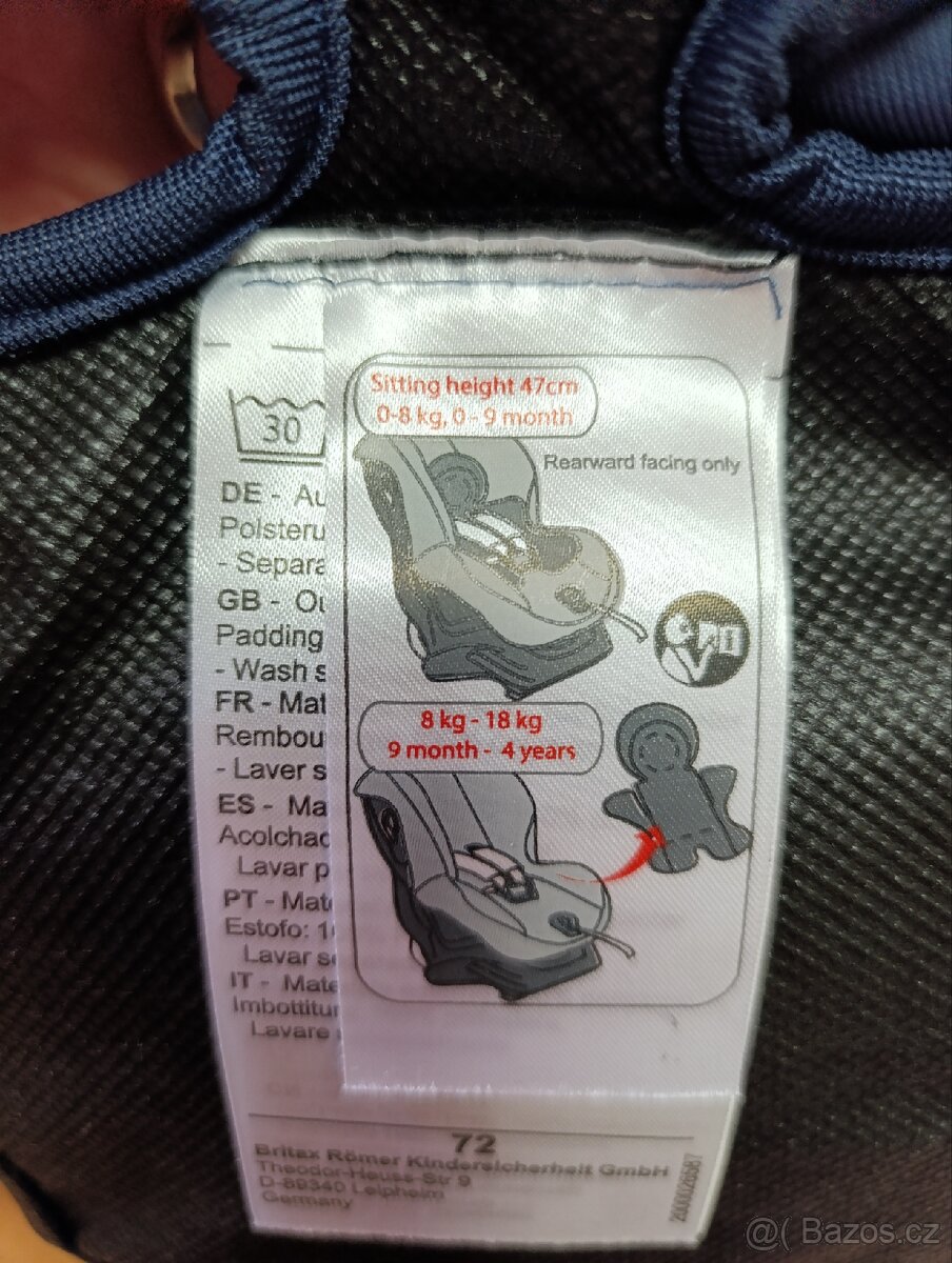 Dětská autosedačka Britax Römer - 10
