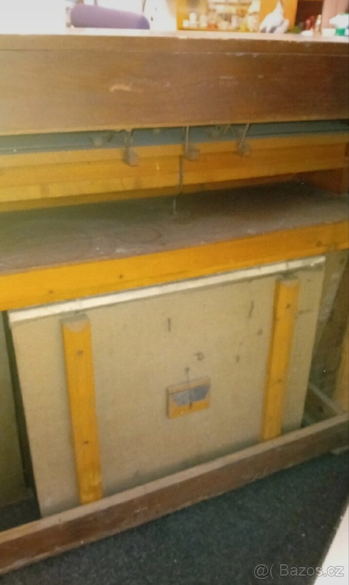Starodávné harmonium Pajker - 10