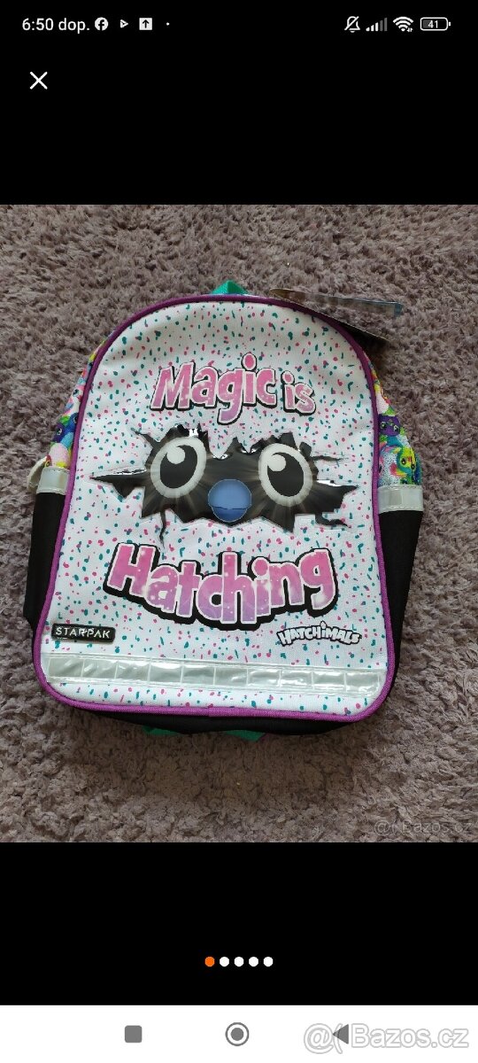 Filtrový batůžek Minnie, Disney batohy, Hatchimals - 10