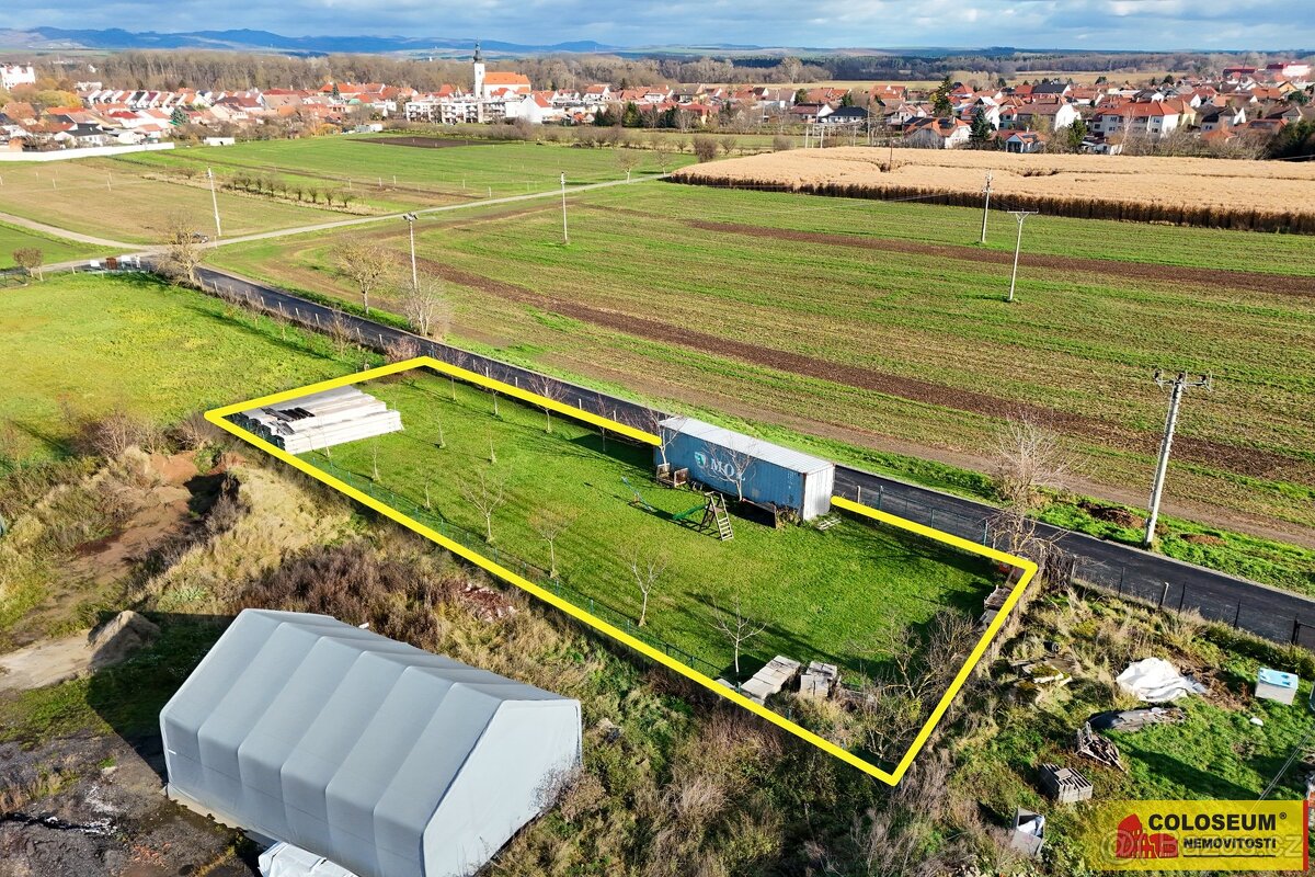 Milotice, 1 151 m², sítě – pozemek, ev.č. V3372V011 - 10