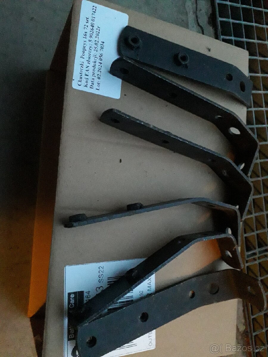 Držák predního nárazníku Š105- Š120 chrom.narazniky - 10