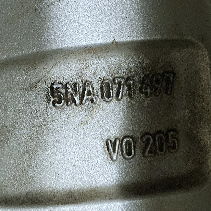 Originální ALU disky VW 6,5Jx17 ET38 A019A - 10