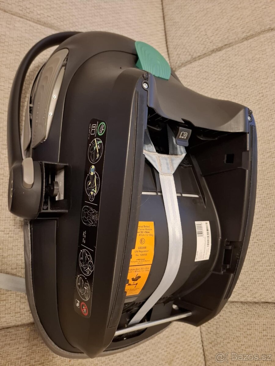 autosedačku-vajíčko  CYBEX ATON S2-ISIZE lava  grey - 10