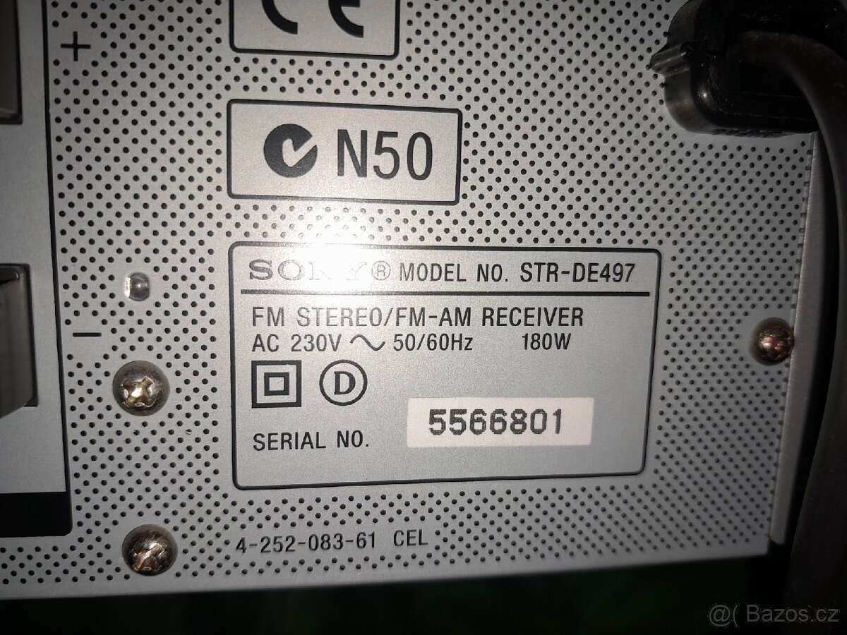 Zesilovač Sony str -de 497 - 10