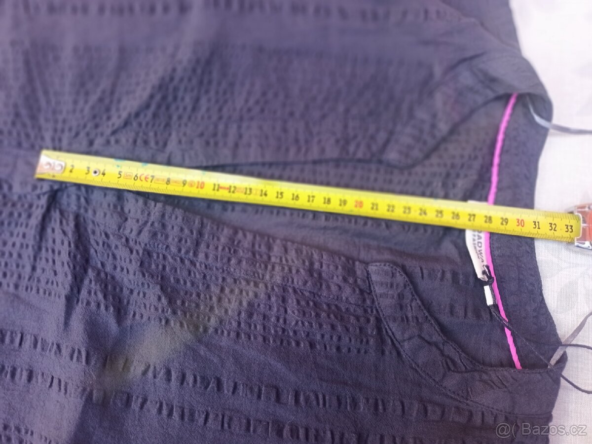 Černá blůza/tunika - 10