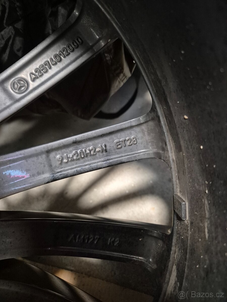 Prodám alu mercedes amg w257 20" - 10