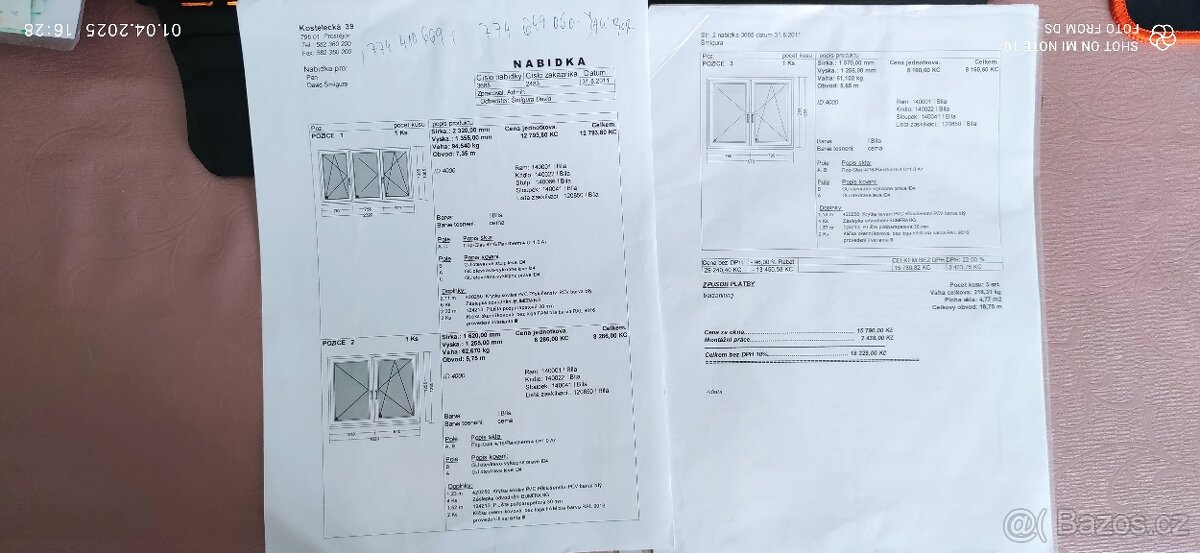 Okno troják 2320x1355mm - 10