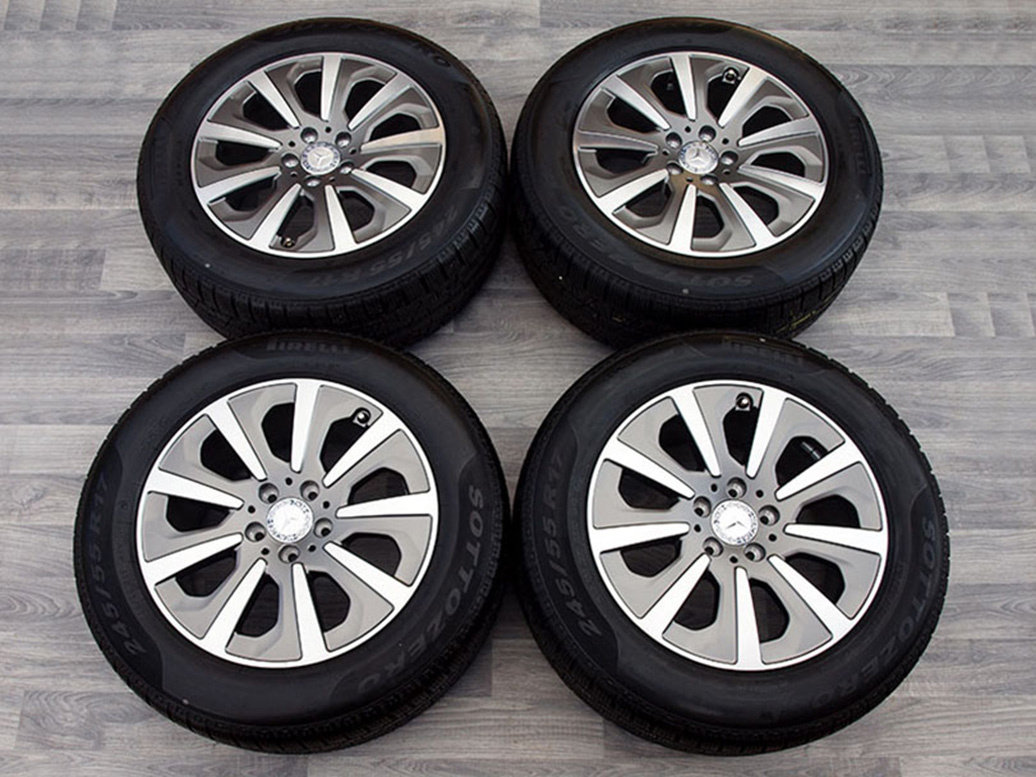 ►►17" Alu kola = 5x112 = MERCEDES S-CLASS ►► NOVÉ ZIMNÍ - 10