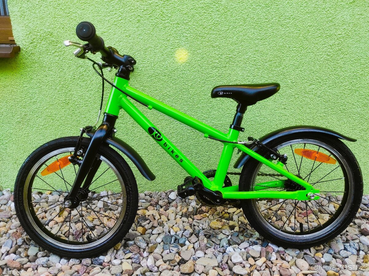 Značkové dětské kolo KUBIKES 16"(L) (limetka) - 10
