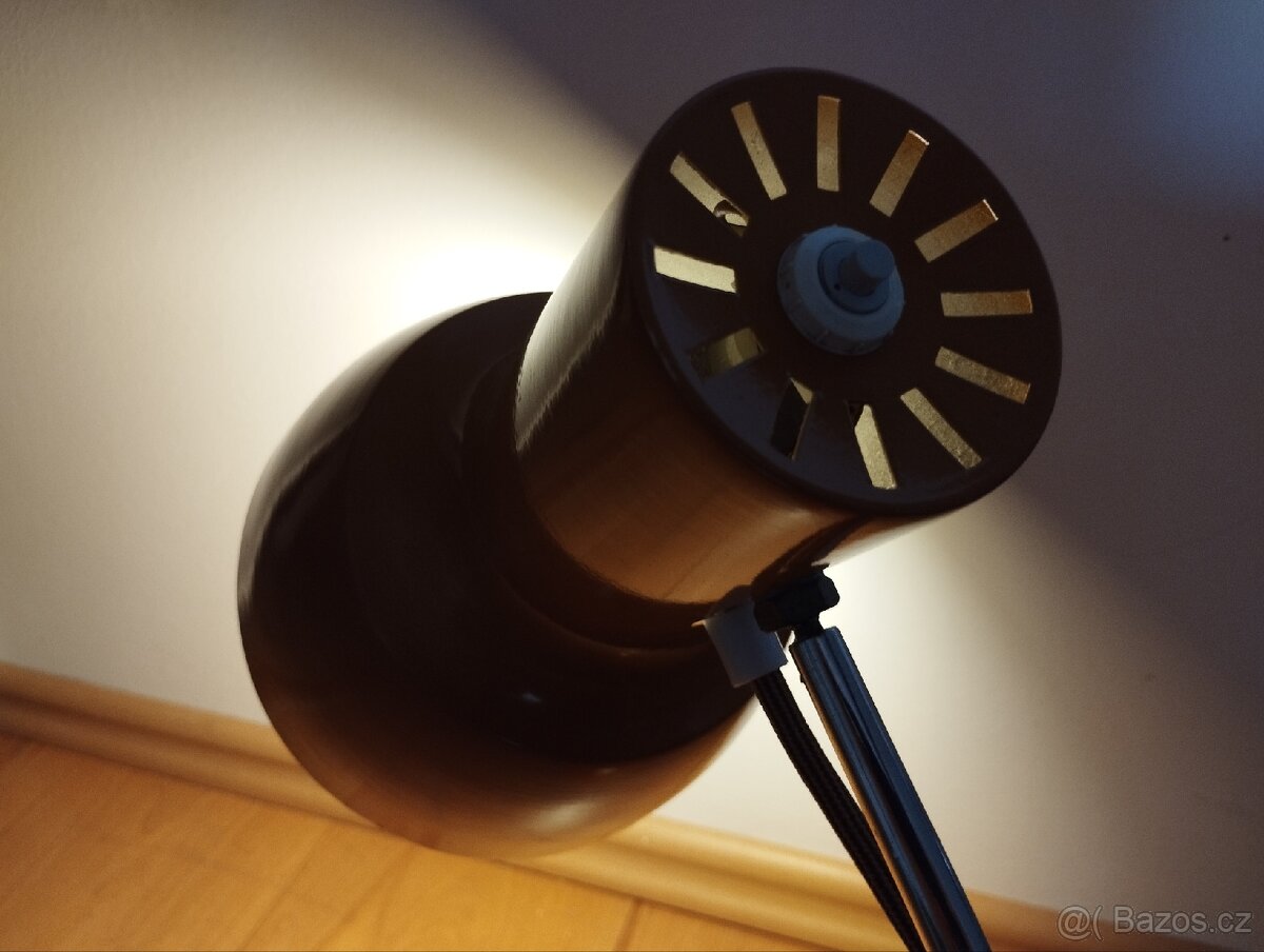 Retro hnědá lampička Napako - 10