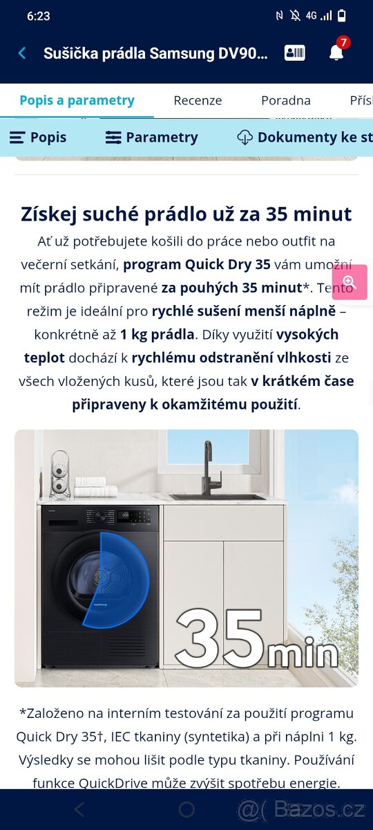 Sušička prádla Samsung - 10