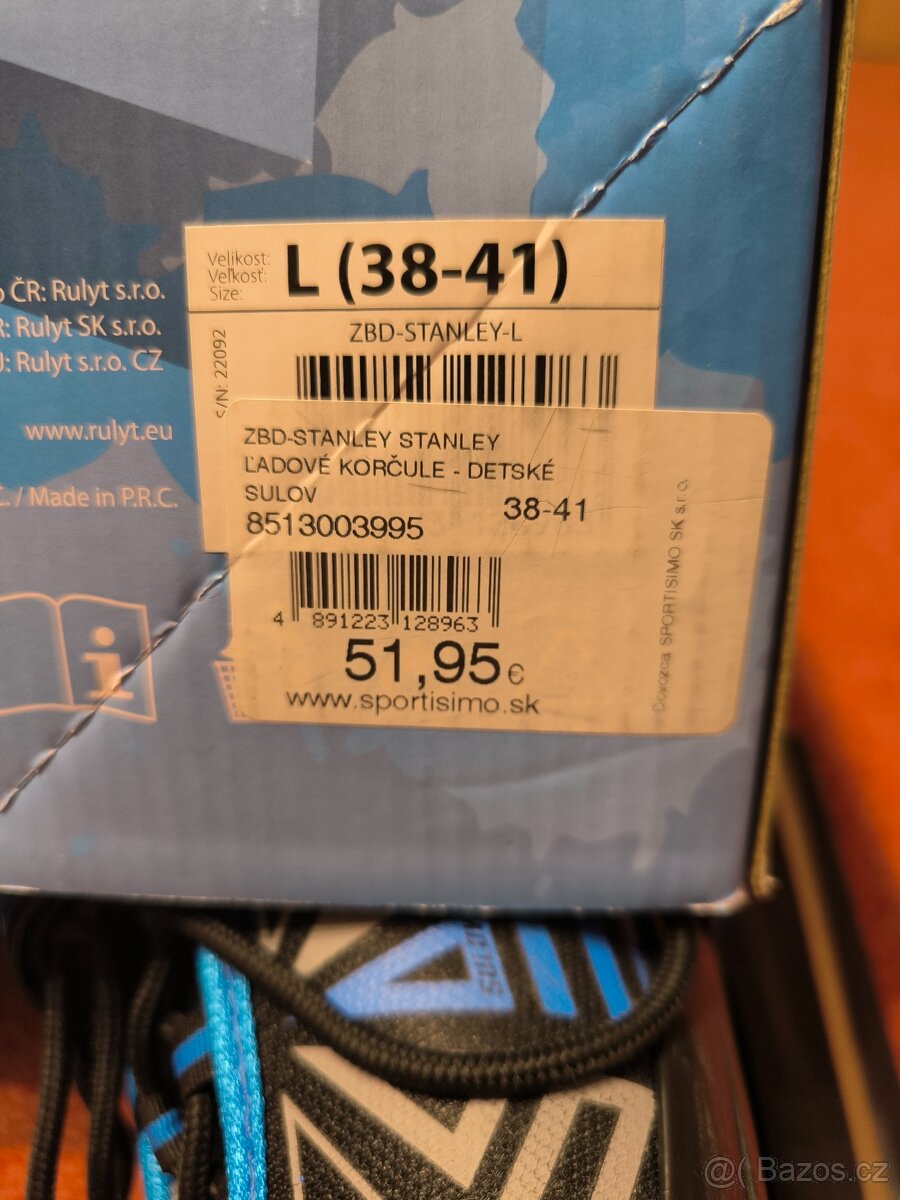 Prodám nastavitelné chlapecké brusle Sulov Stanley 38-41 - 10