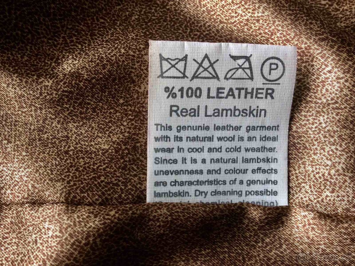 Dámská kožená bunda, vel. M. - 10