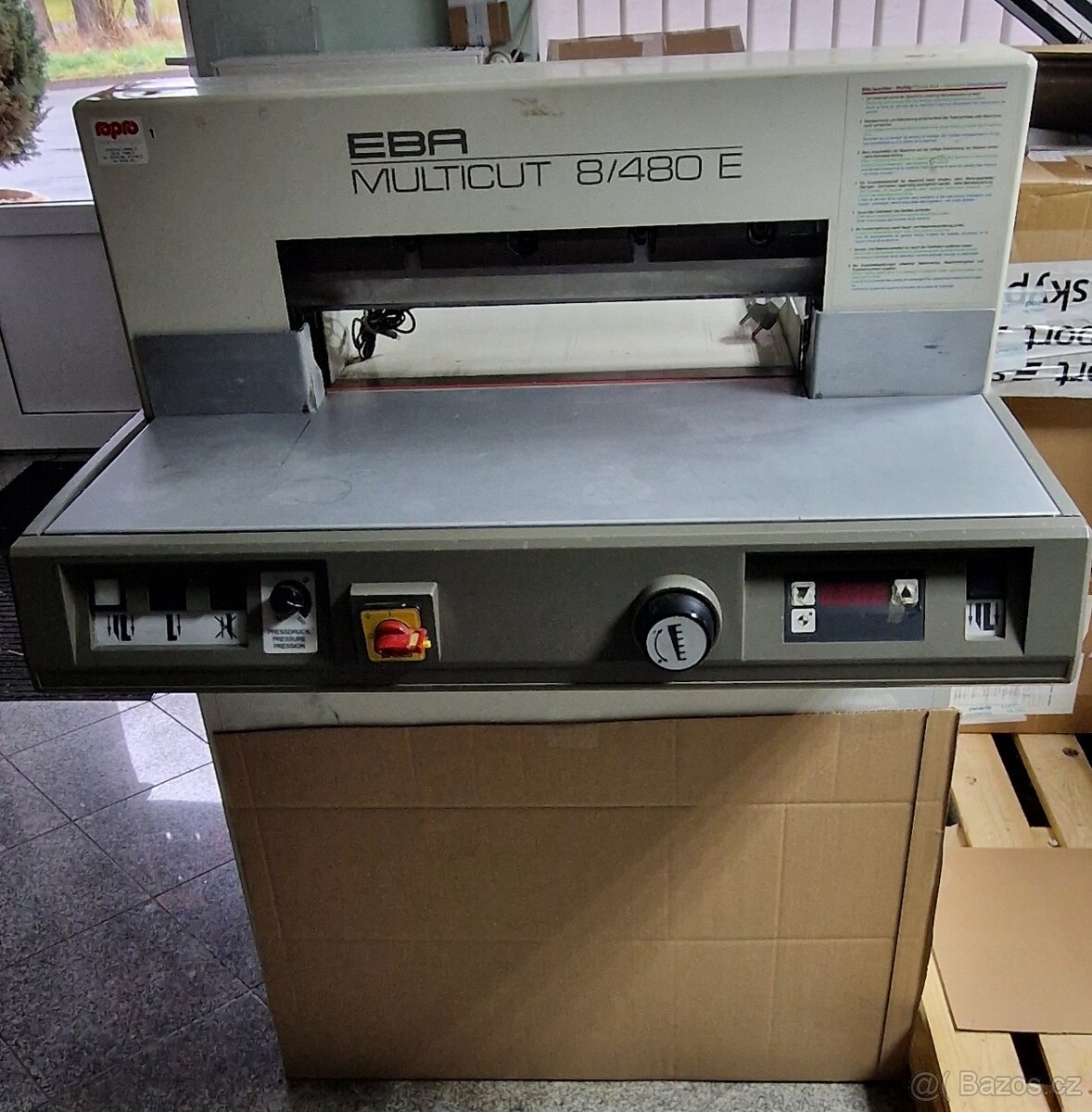 Prodám EBA Multicut 8/480 E Elektrický řezací stroj - 10