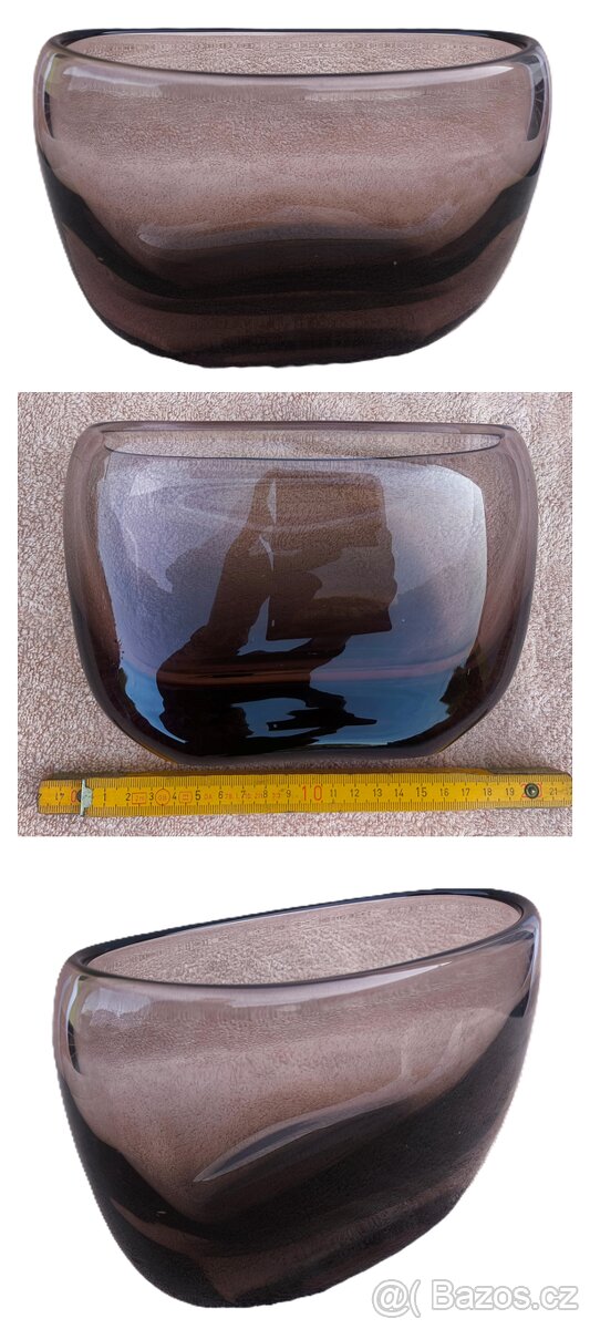 Různé předměty z hutního skla - 10