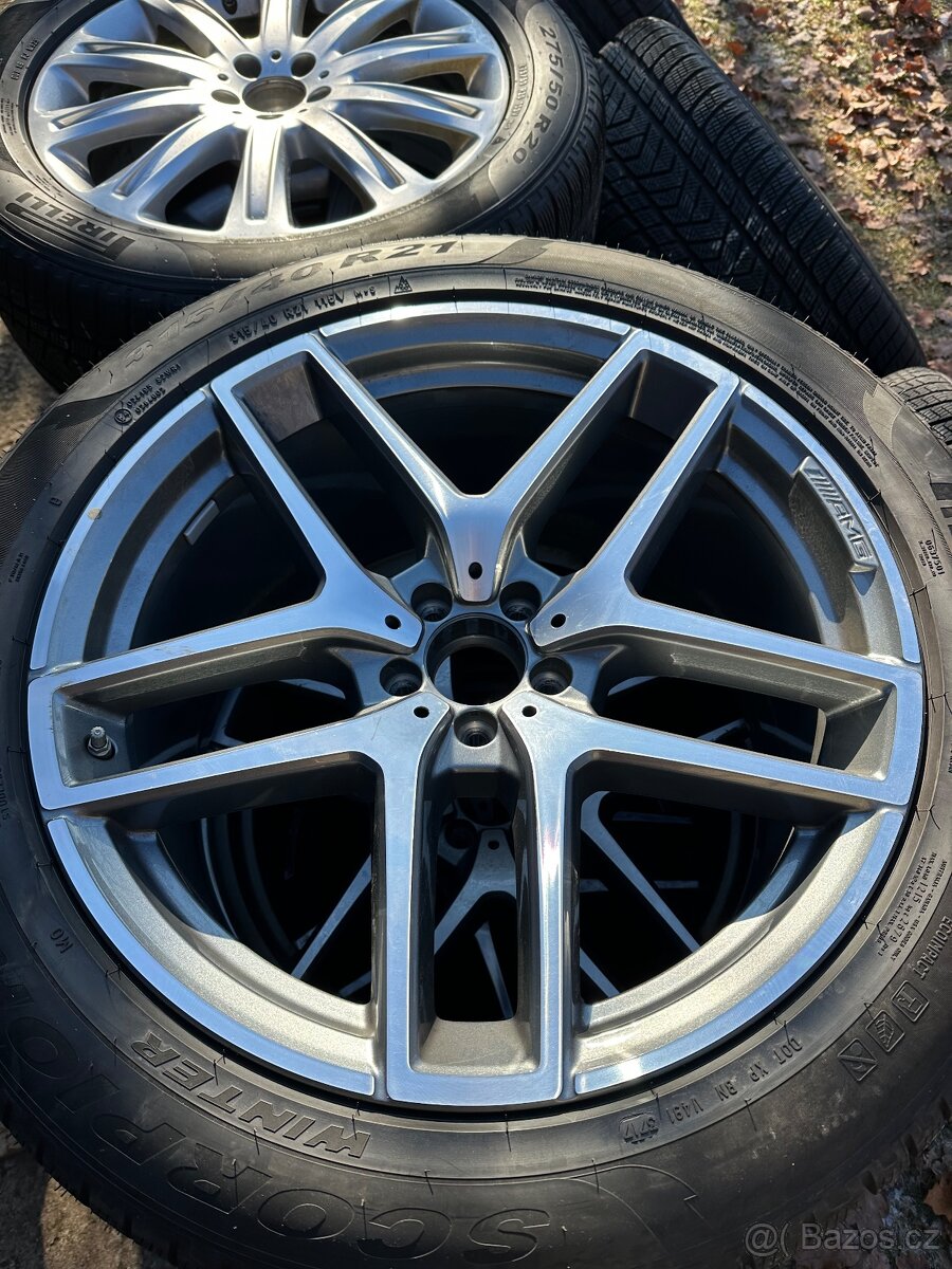 ALU KOLA MERCEDES AMG GLE COUPE R21 ZIMNÍ SADA - 10