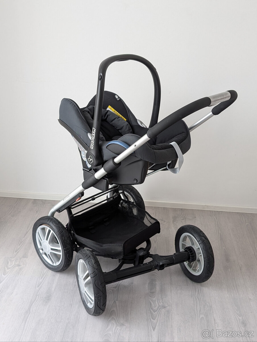 Mutsy set - podvozek Urban rider, cargo hluboký a sportovní - 10