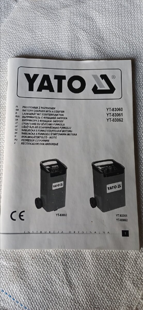 Nabíječka 12 -24V jako nová - 10