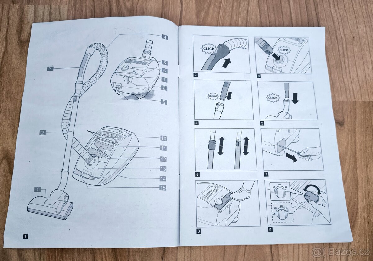 Podlahový vysavač Siemens VSQ5X1230 - 10