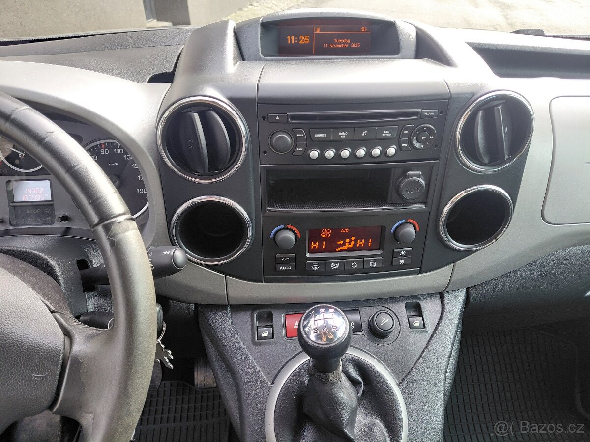 PARTNER TEEPE 1.6 16V, r.10, TAŽNÉ, DIGIKLIMA, 2XSOUPAČKY - 10