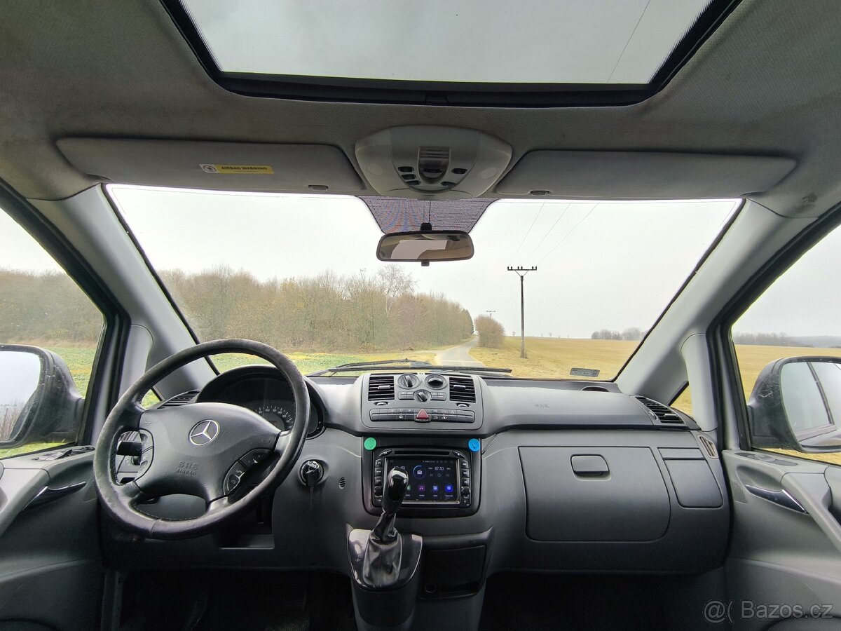 Mercedes Vito/Viano 3.2benzin+LPG 8míst automat - 10