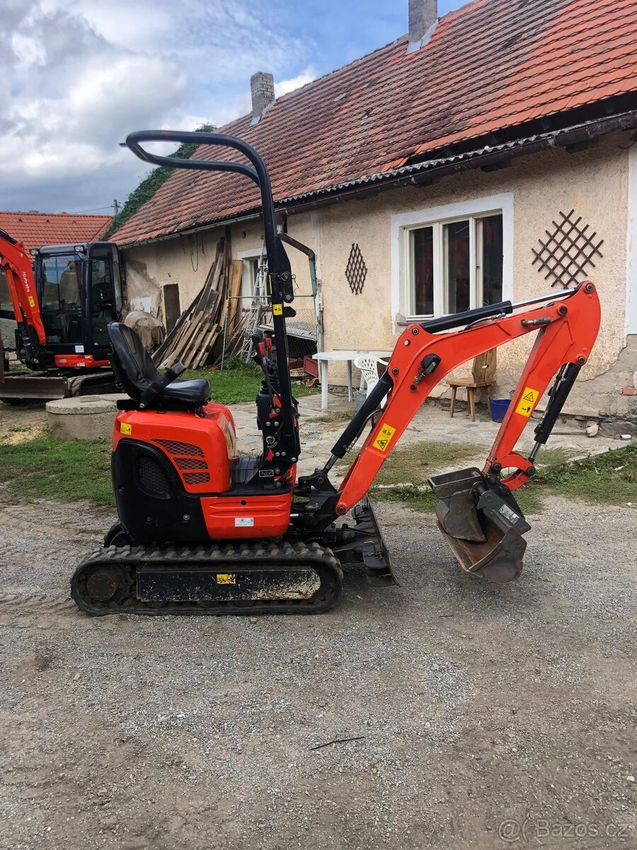 Minibagr Kubota U10 - 10
