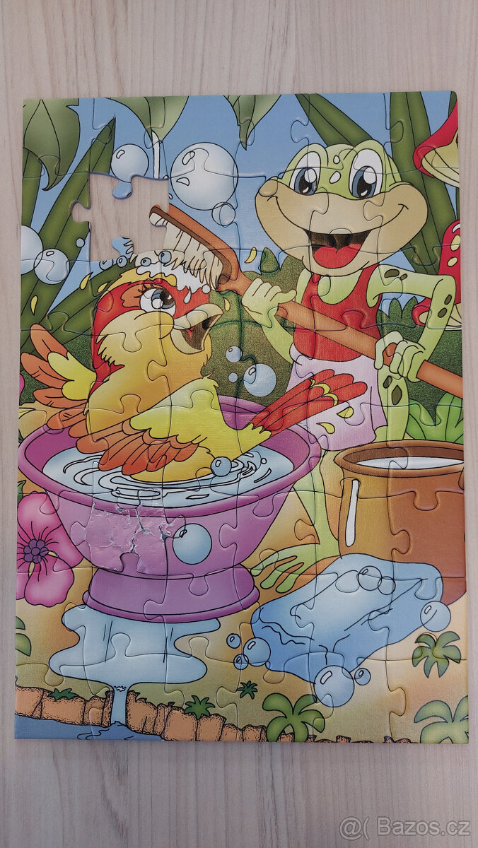 Prodám puzzle + soubor her pro malé děti - 10